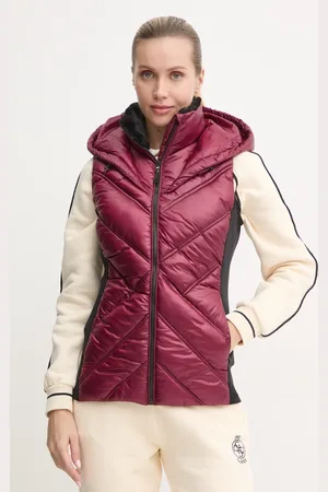 DKNY Vesta vínová barva, DP4V3157