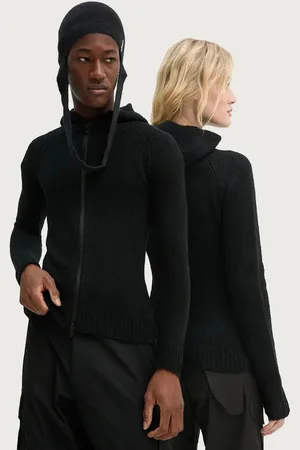 HELIOT EMIL Vlněný svetr barva, lehký, AW24.W.07.066.BLK01