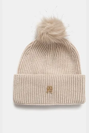 Tommy Hilfiger Čepice z vlněné směsi barva, AW0AW16848