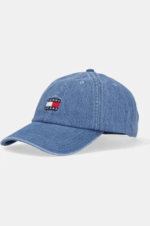 Tommy Hilfiger Džínová baseballová čepice barva, AM0AM12936