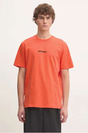 Superdry Bavlněné tričko barva, s aplikací, M1012028A-UM2