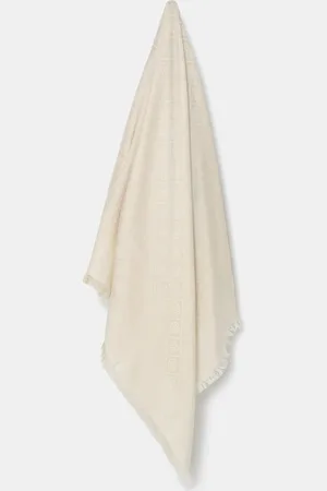 Tory Burch Hedvábný šátek T Monogram barva, 160570.104