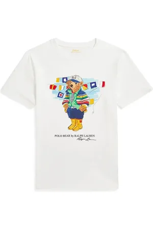 Ralph Lauren Dětské bavlněné tričko barva, s potiskem, 323958332001