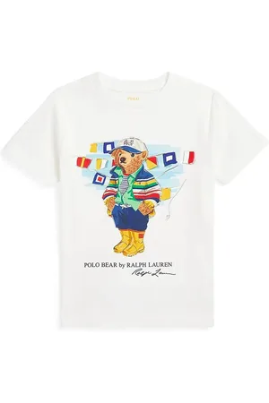 Ralph Lauren Dětské bavlněné tričko barva, s potiskem, 322958332001