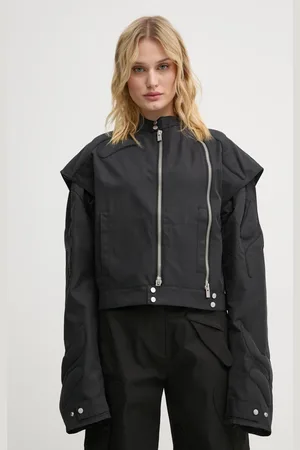HELIOT EMIL Bunda dámská, barva, přechodná, oversize, HE.W.02.105.BLK01