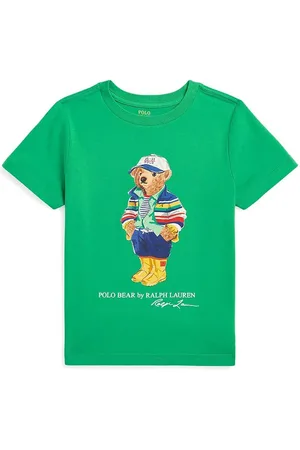 Ralph Lauren Dětské bavlněné tričko barva, s potiskem, 322853828042