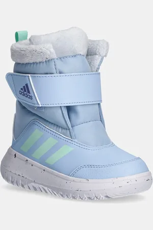 adidas Dětské semišové boty Winterplay barva, IF1714