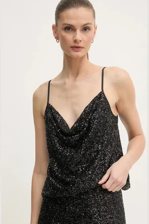 Diane von Furstenberg Halenka dámská, barva, hladká, DVFBS4S003