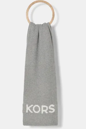 Michael Kors Šátek z vlněné směsi barva, hladký, 539877
