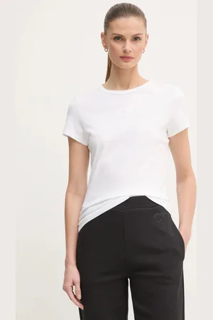 Calvin Klein Bavlněné tričko barva, K20K207974