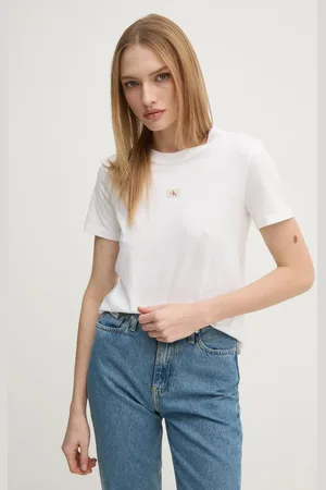 Calvin Klein Bavlněné tričko barva, J20J225084