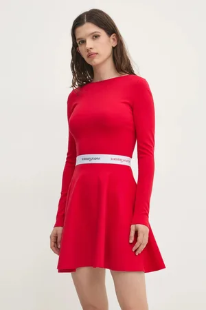Tommy Hilfiger Šaty barva, mini, DW0DW19465