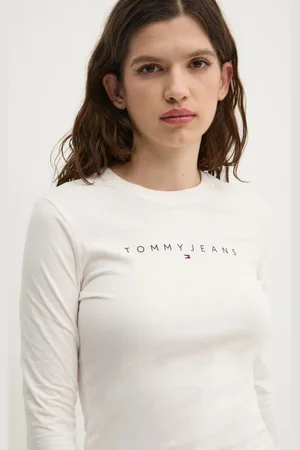 Tommy Hilfiger Bavlněné tričko s dlouhým rukávem barva, DW0DW19434