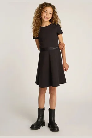 Calvin Klein Dívčí šaty barva, mini, IG0IG02769
