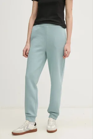 Calvin Klein Tepláky černá barva, hladké, K20K208330