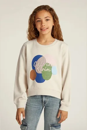 Calvin Klein Dětská mikina barva, s aplikací, IG0IG02756