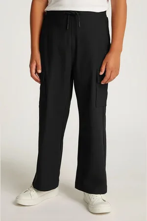 Calvin Klein Dětské tepláky DRY KNIT SKATER barva, hladké, IB0IB02344