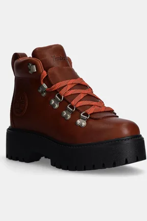 Timberland Kožené workery Stone Street dámské, barva, na platformě, TB0A27VJEM61