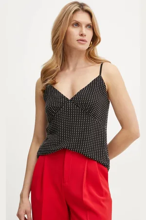 Michael Kors Top barva, s aplikací, MF440P77R3