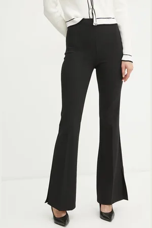 Guess Kalhoty SELENA dámské, barva, zvony, high waist, 4BGB19 8502Z