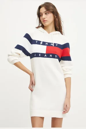 Tommy Hilfiger Bavlněné šaty barva, mini, DW0DW19470
