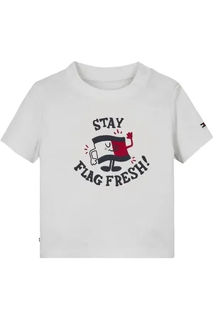Tommy Hilfiger Kojenecké tričko barva, s potiskem, KN0KN01964