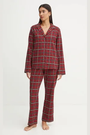 HUGO BOSS Pyžamo vínová barva, 50527259