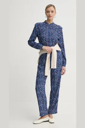Pepe Jeans Overal ABBY barva, s výstřihem do v, PL230509