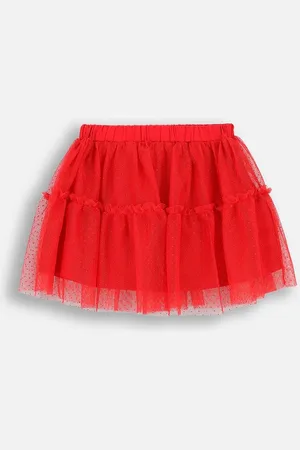 COCCODRILLO Dětská sukně barva, mini, áčková, ELEGANT BABY GIRL