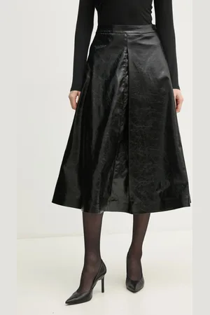 Sisley Sukně barva, midi, áčková, 4XAUL002E
