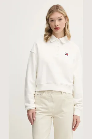 Tommy Hilfiger Bavlněná mikina dámská, barva, vzorovaná, DW0DW19409