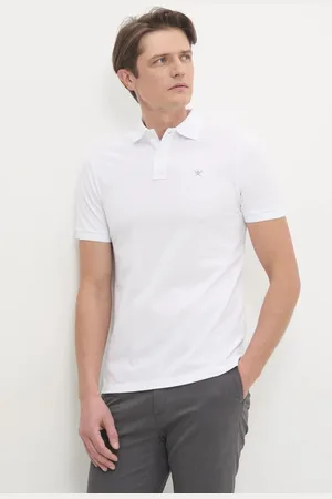 Hackett Bavlněné polo tričko barva, HM562363