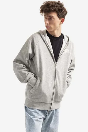 Billionaire Boys Club Bavlněná mikina pánská, barva, s kapucí, s potiskem, BC006-HEATHERGRE
