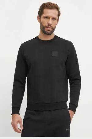 HUGO BOSS Mikina pánská, barva, hladká, 50534193