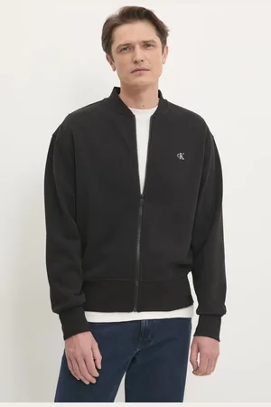 Calvin Klein Bavlněná mikina pánská, barva, hladká, J30J326753