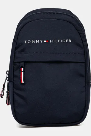 Tommy Hilfiger Dětský batoh tmavomodrá barva, malý, hladký, AU0AU01895