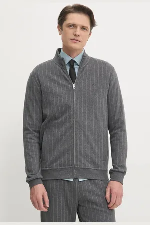 Hackett Bavlněná mikina pánská, barva, vzorovaná, HM581309