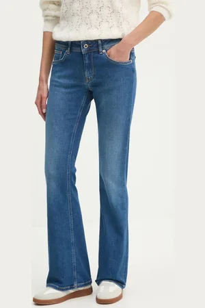 Pepe Jeans Džíny FLARE LW PIMLICO dámské, high waist, PL204736IA0