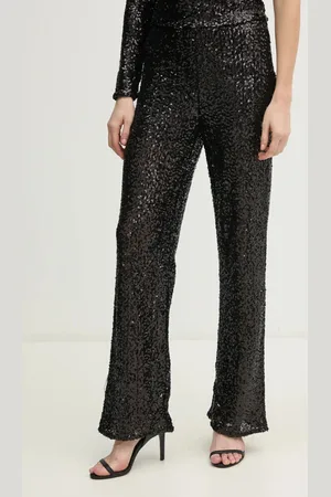 Pepe Jeans Kalhoty ANGIE dámské, barva, jednoduché, high waist, PL211795