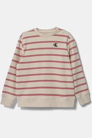 Calvin Klein Dětská mikina barva, vzorovaná, IN0IN00285