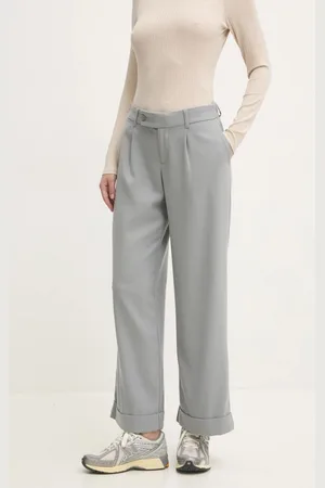 Hollister Kalhoty dámské, barva, jednoduché, high waist, KI356-4140