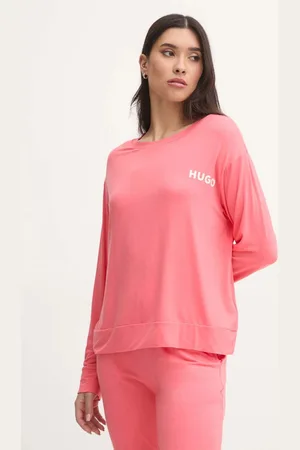 HUGO BOSS Pyžamové tričko s dlouhým rukávem barva, 50490706