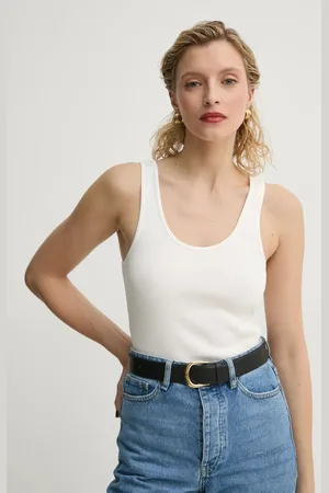 By Malene Birger Bavlněný top ANISA barva, Q71679010Z