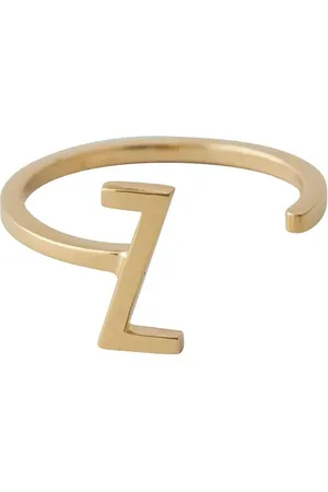 Design Letters Pozlacený stříbrný prsten 90601000Z