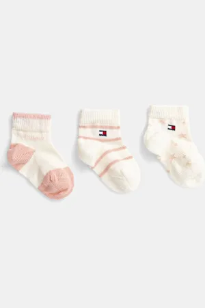 Tommy Hilfiger Kojenecké ponožky 3-pack barva, 701229888