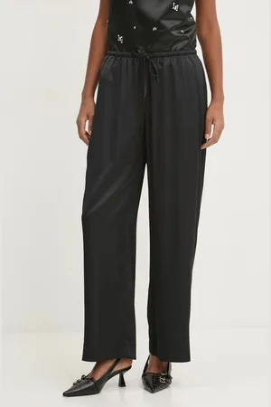 Abercrombie & Fitch Kalhoty dámské, barva, jednoduché, high waist, KI156-4594