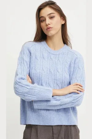 Abercrombie & Fitch Svetr z vlněné směsi dámský, barva, KI150-4356