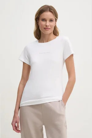 Calvin Klein Bavlněné tričko barva, J20J224990