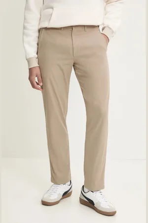 Abercrombie & Fitch Kalhoty pánské, barva, jednoduché, KI130-4097