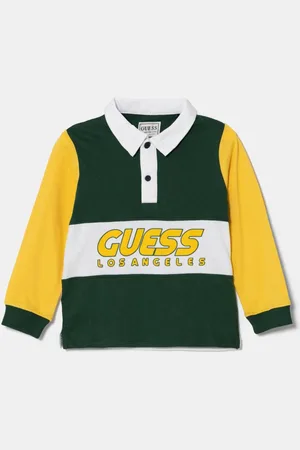 Guess Dětské bavlněné tričko s dlouhým rukávem barva, N5RP00 KCNQ4